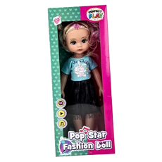 Pop Star Singing Fashion Doll 36cm